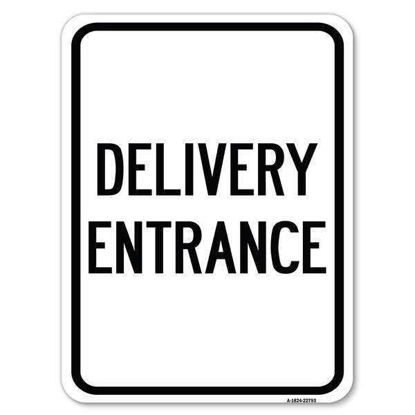 Safety Sign, 18 in Height, Aluminum, 22793